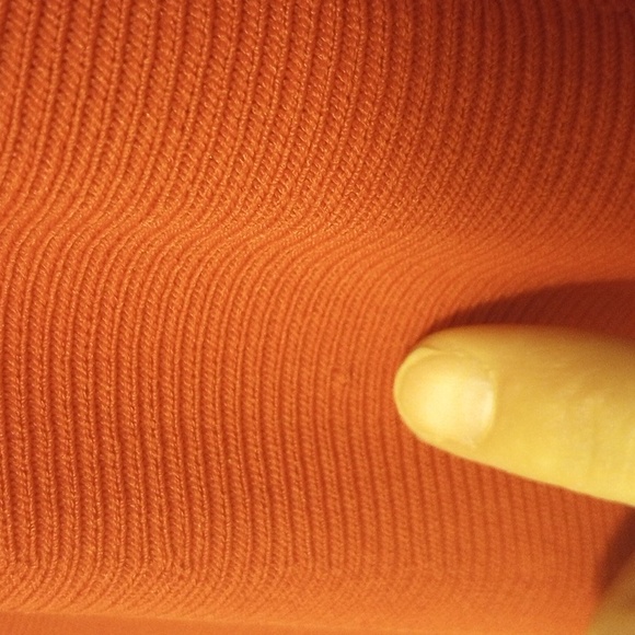 Maje Rumba fit and flare midi dress, red with lacy cutouts, size 1 US S - Picture 11 of 11